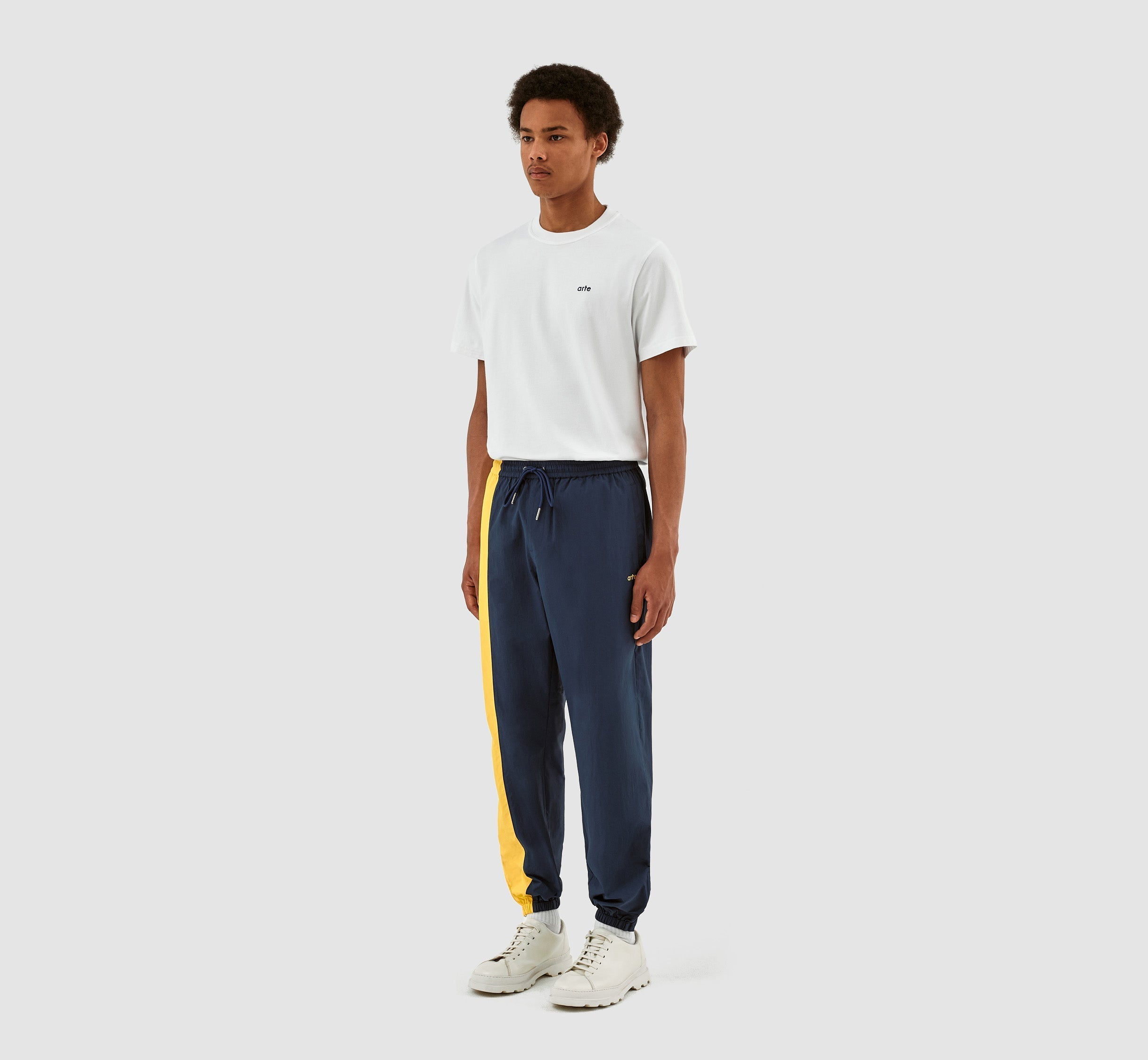 Pantalon Jordan Side - Marine/Jaune