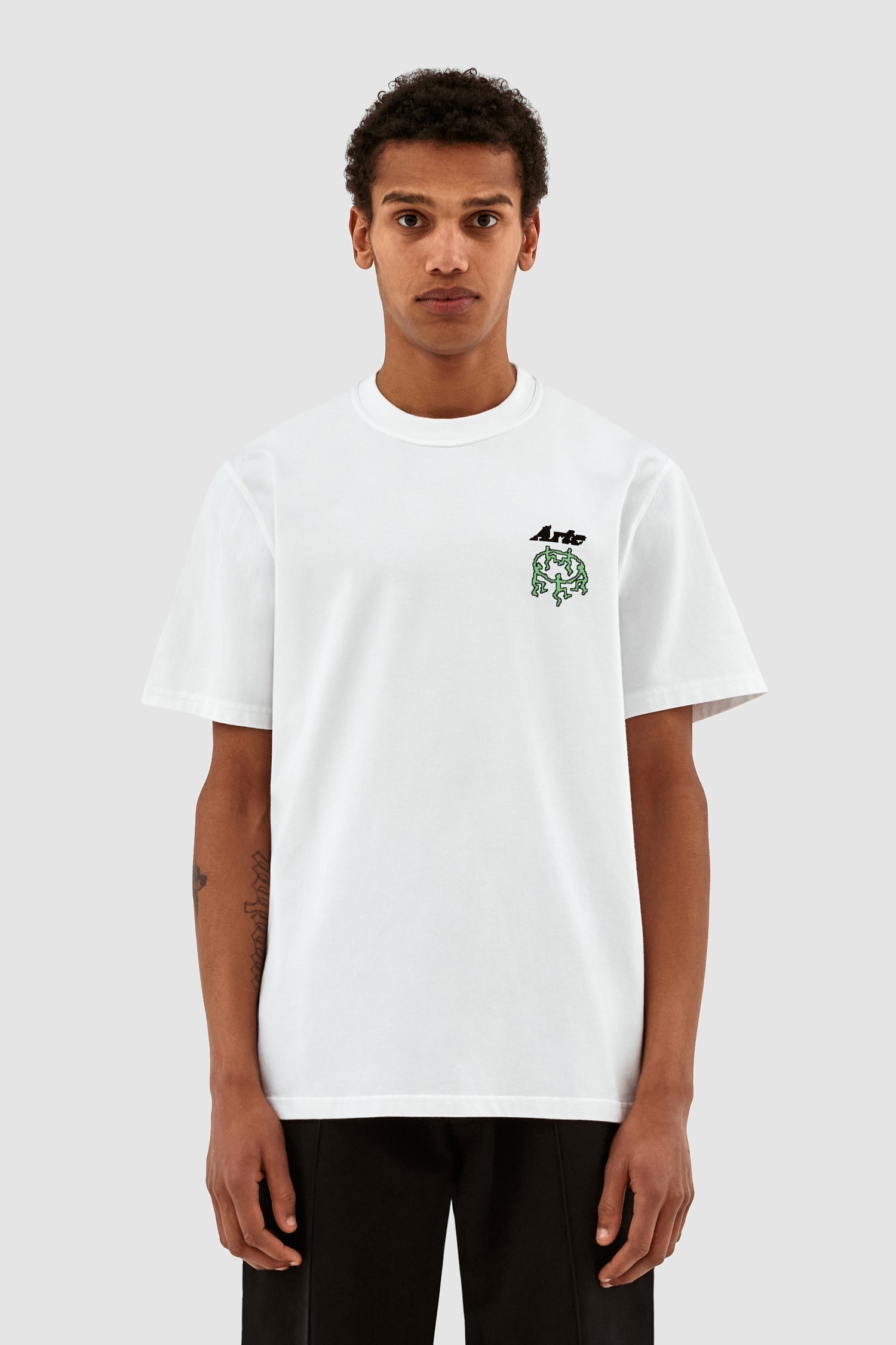 Tommy Back T-shirt Pixel Dancers - Blanc