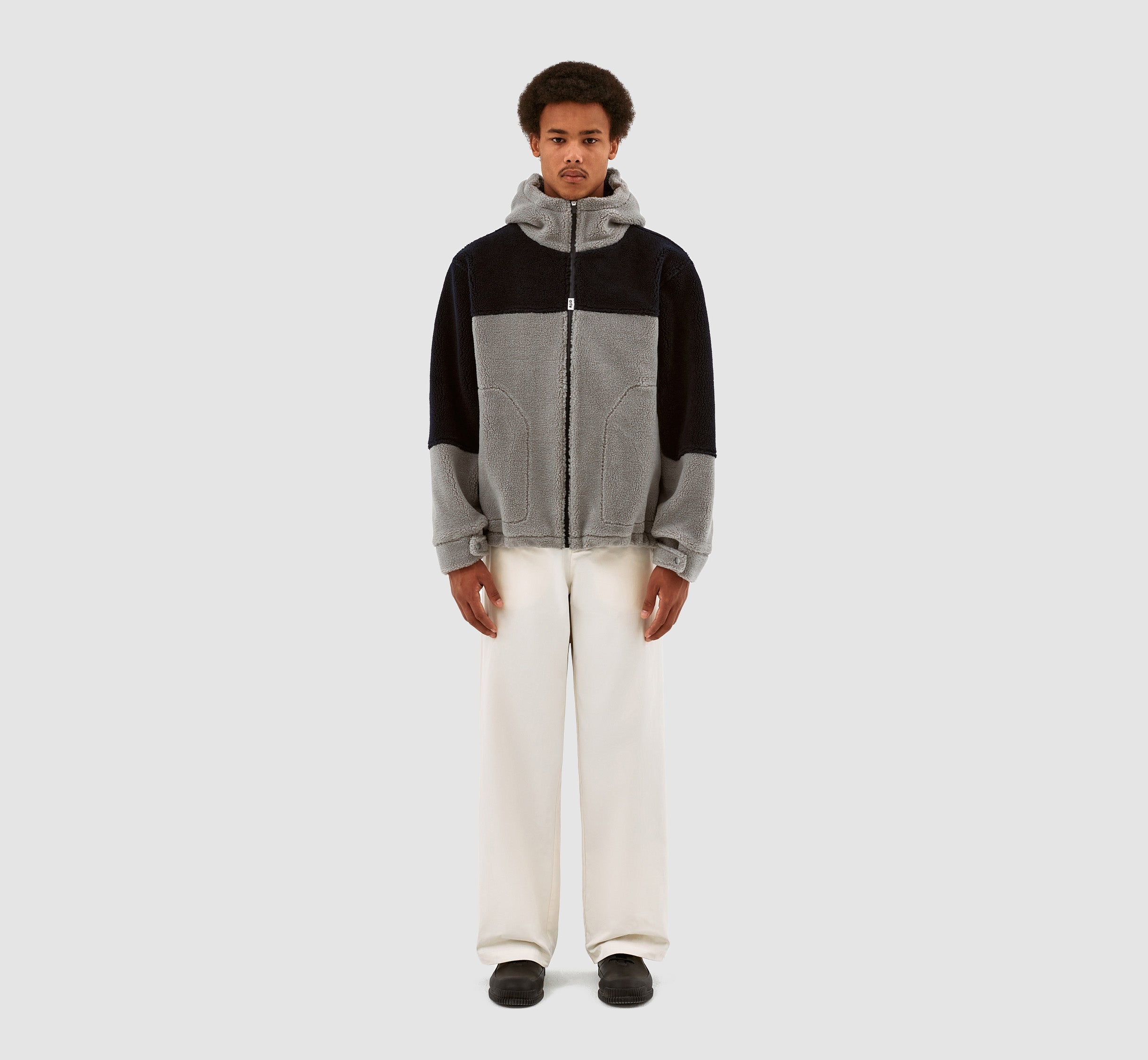 Veste Jake Colorblock - Gris/Marine