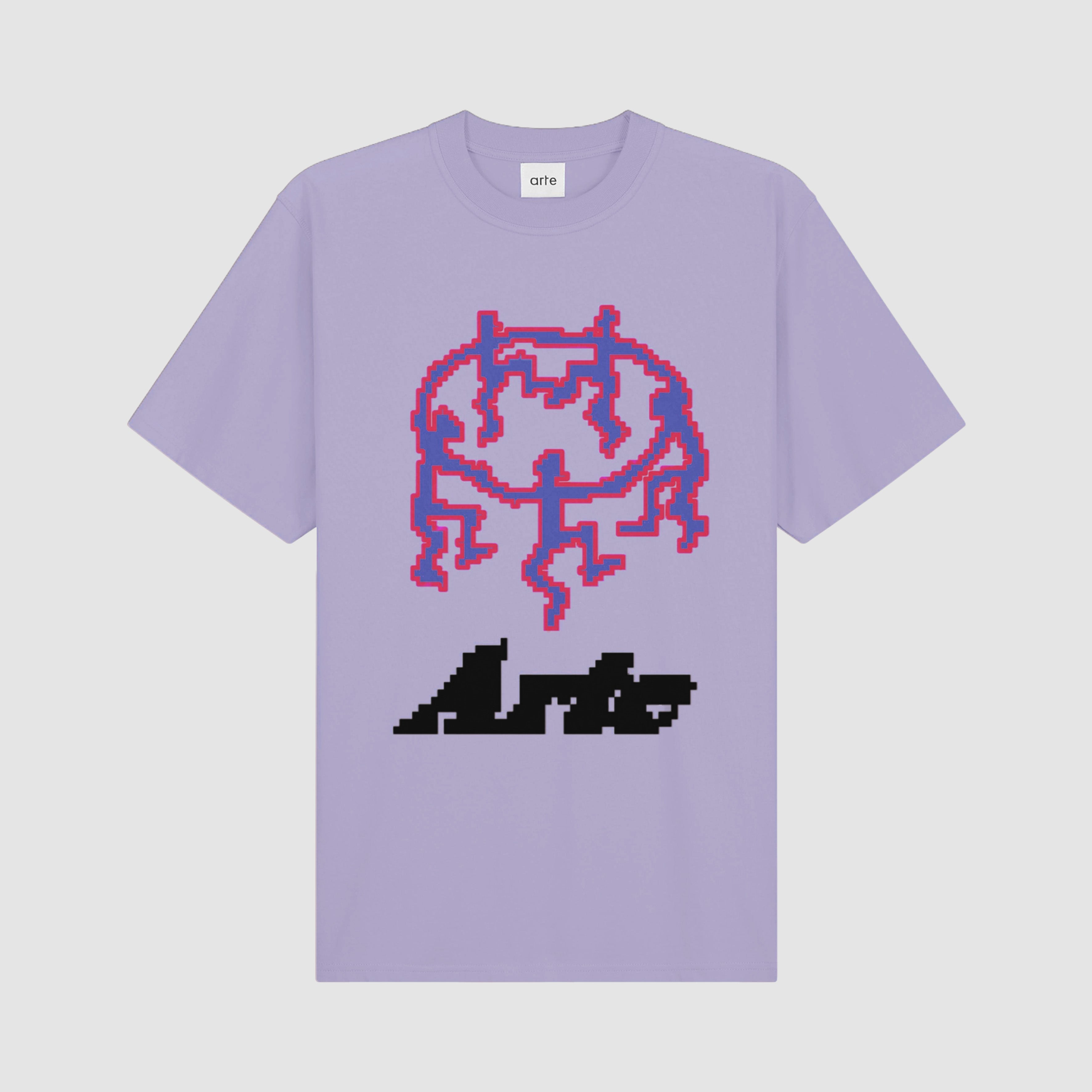 T-shirt Tommy Pixel Dancers - Violet