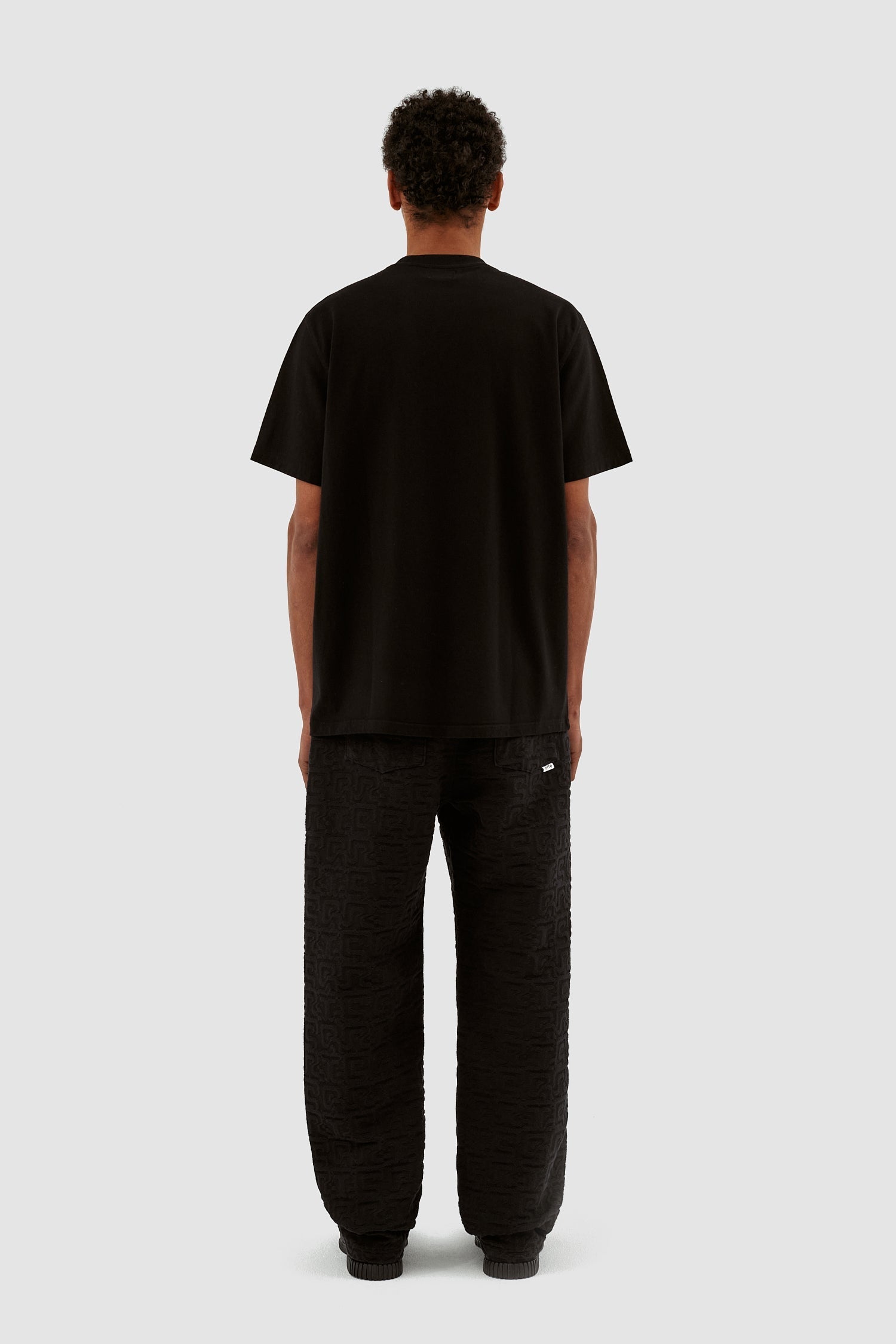 Tommy Heart Patch T-shirt - Noir