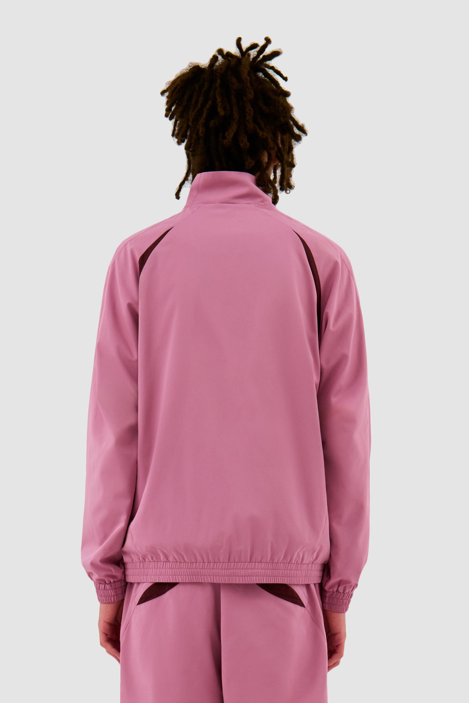 Veste de survêtement bicolore - Rose