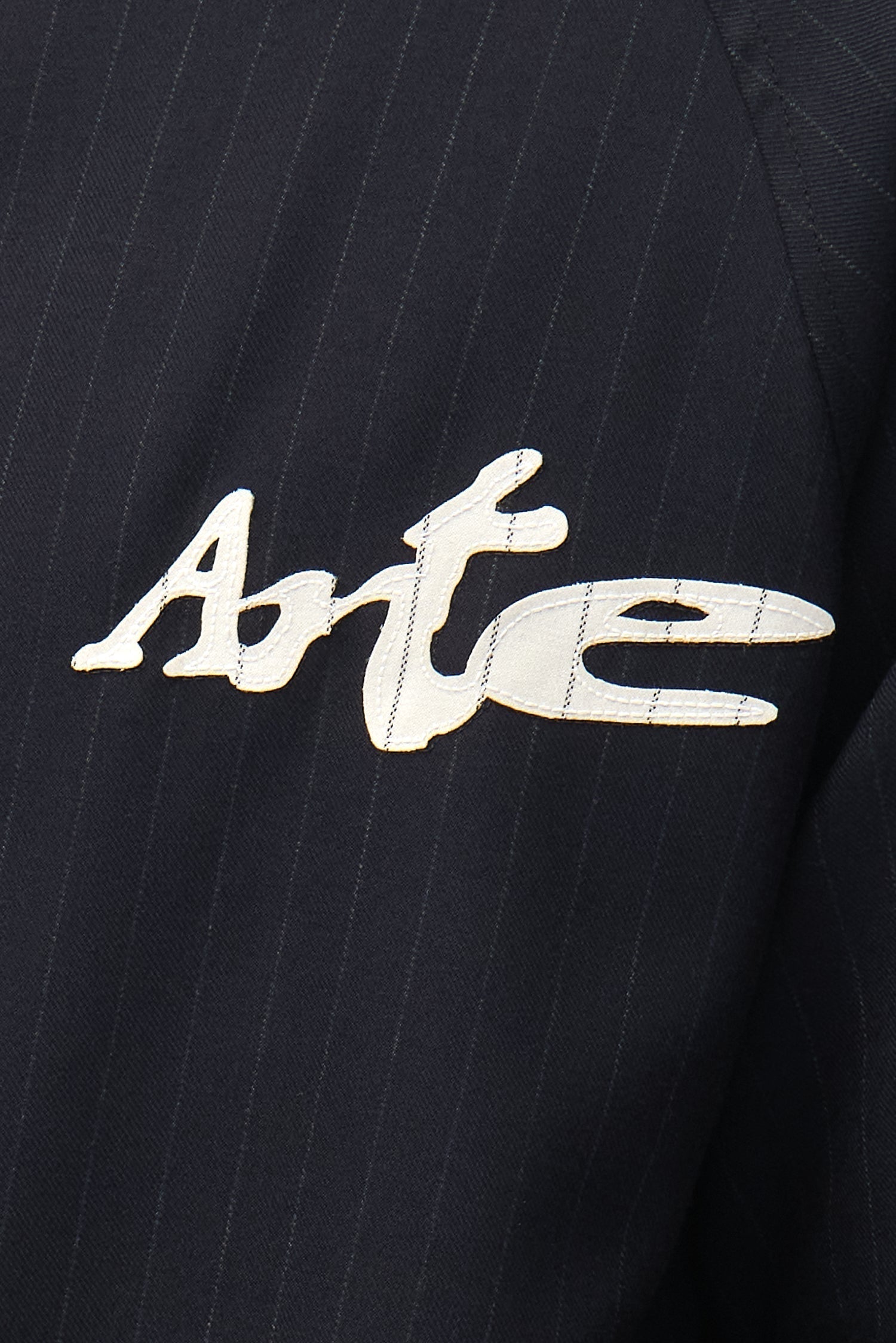 Veste de survêtement à fines rayures - Noir