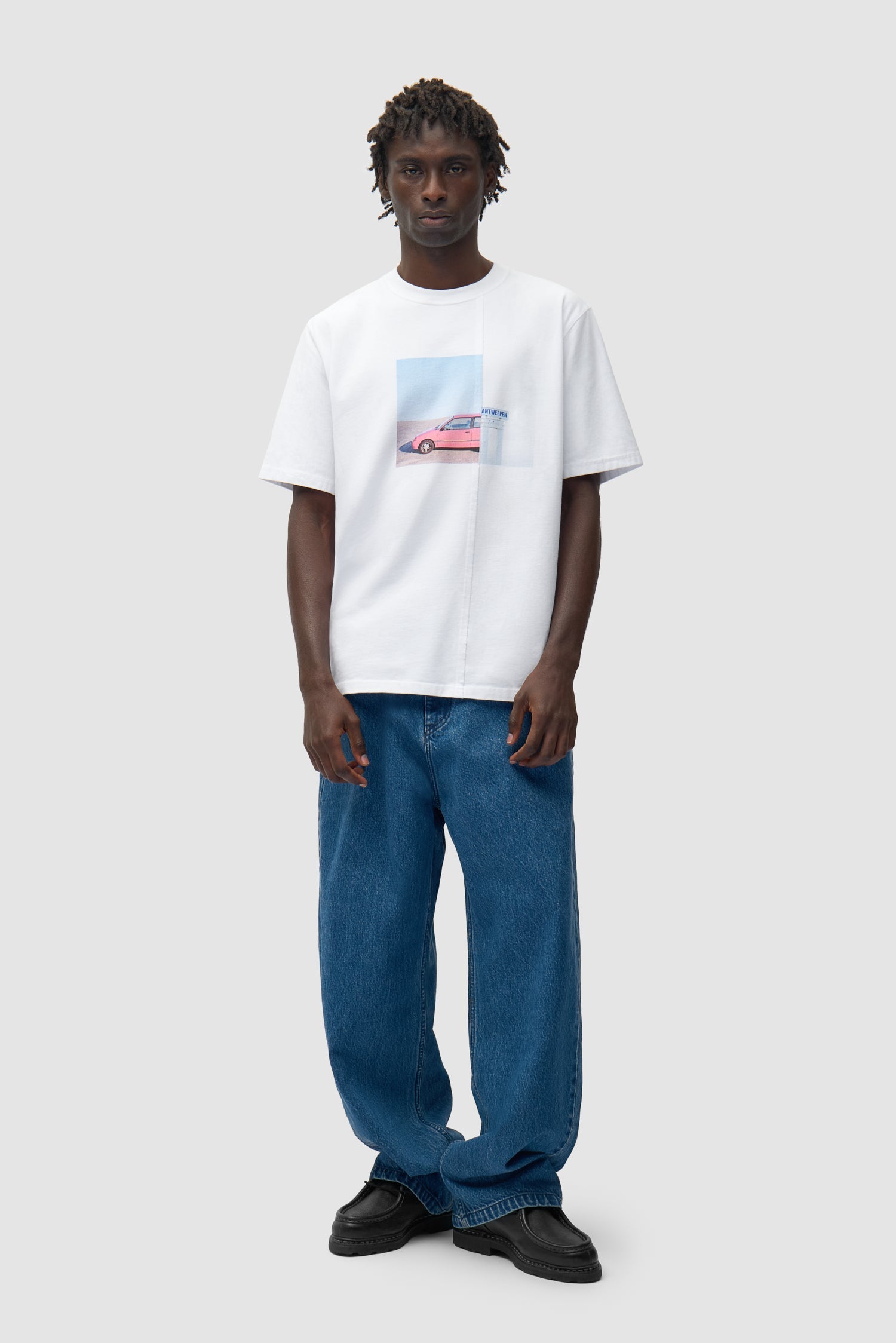 Pantalon baggy - Denim brut