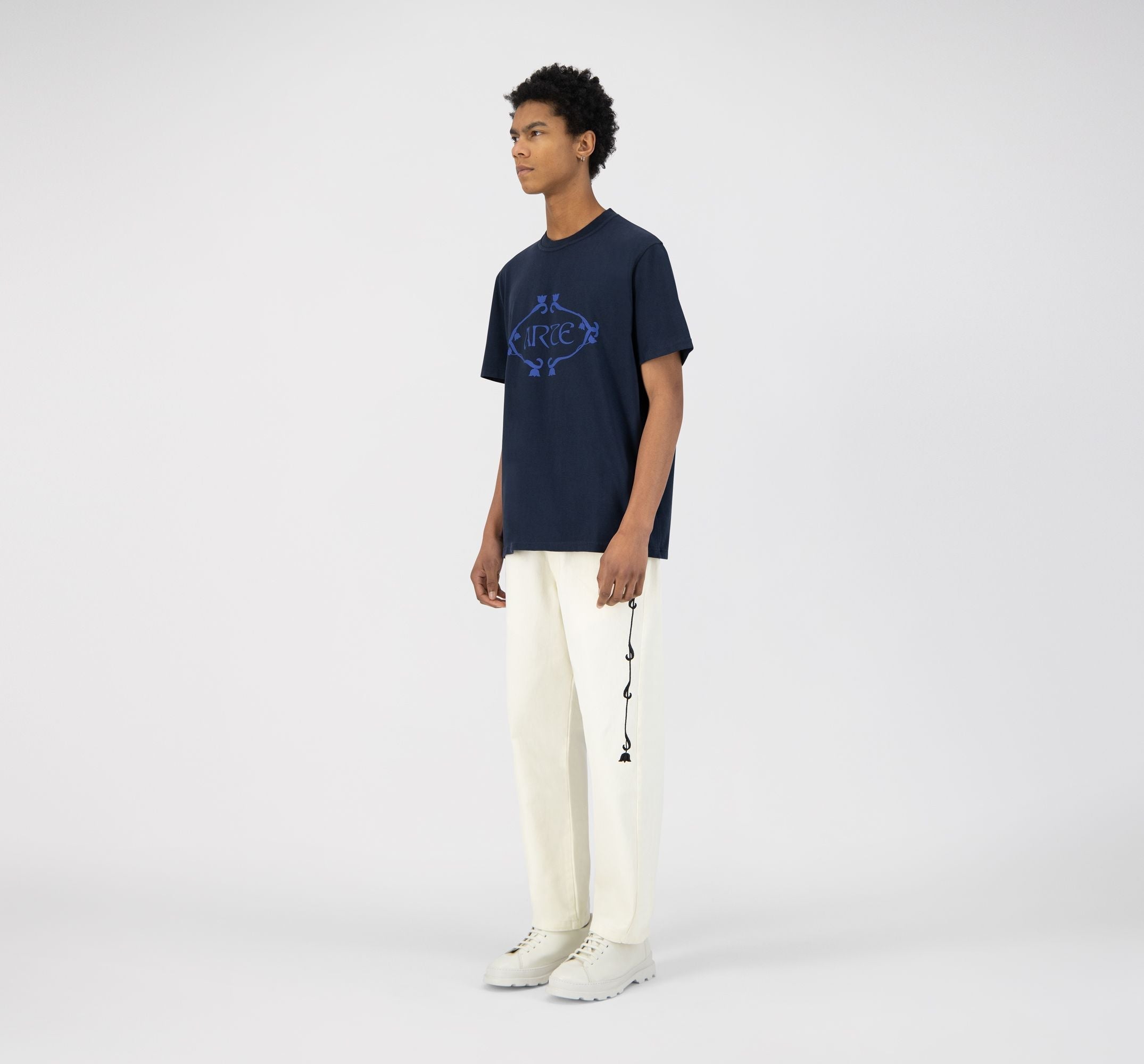 T-shirt Tissot Logo Orna - Marine
