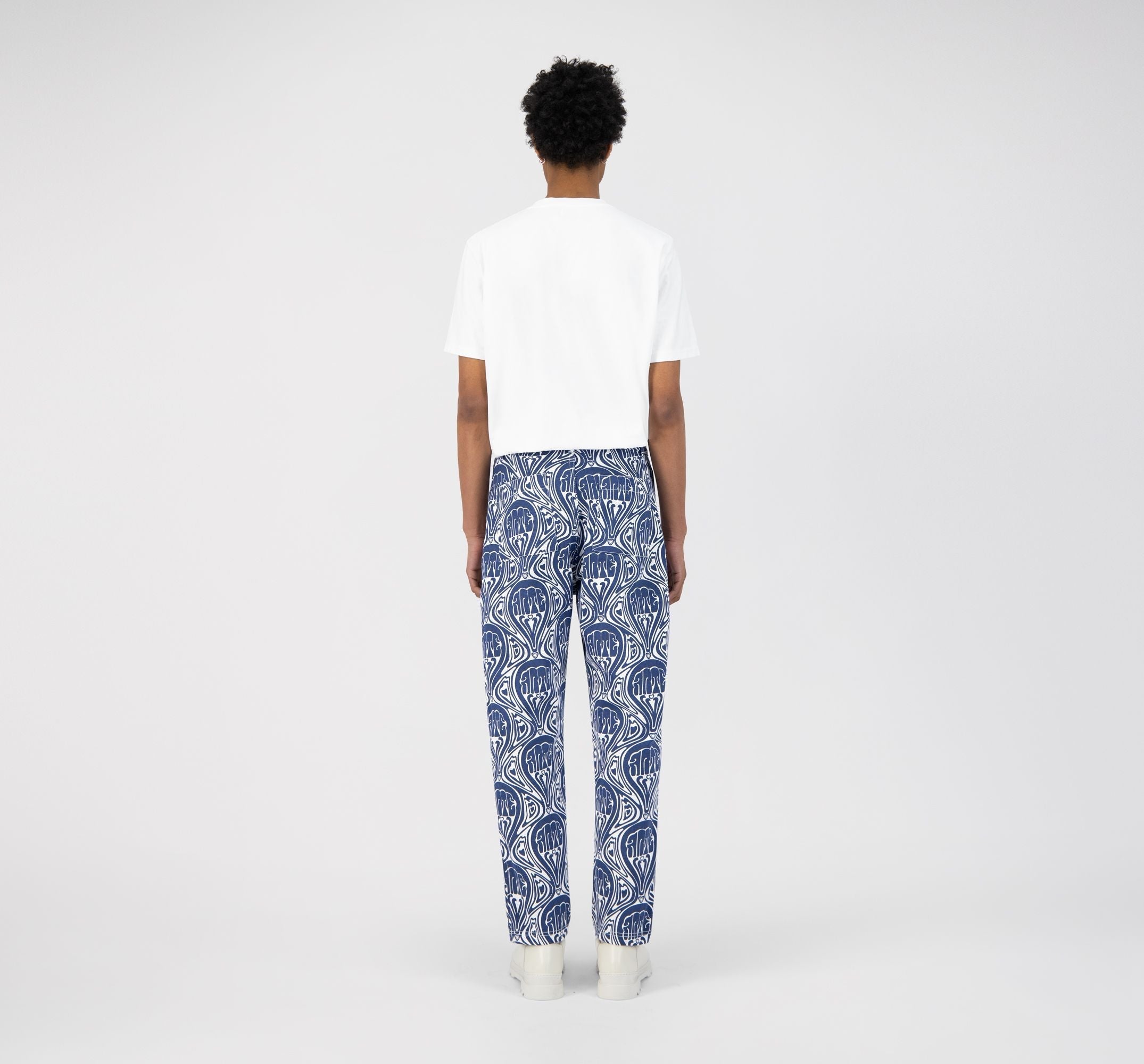 Pantalon Jean Novo - Bleu/Blanc