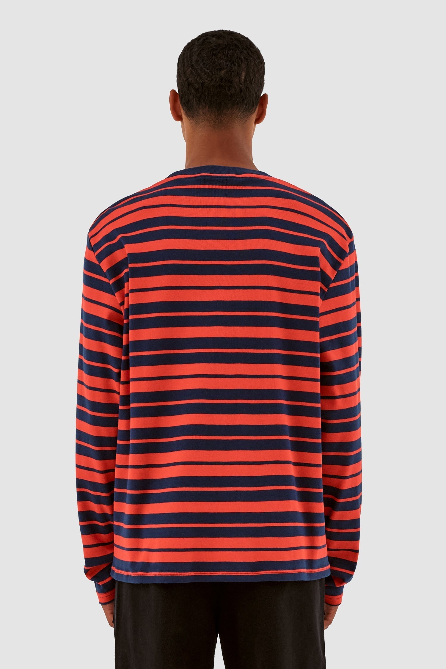 Lee Stripes Longsleeve - Navy/Red
