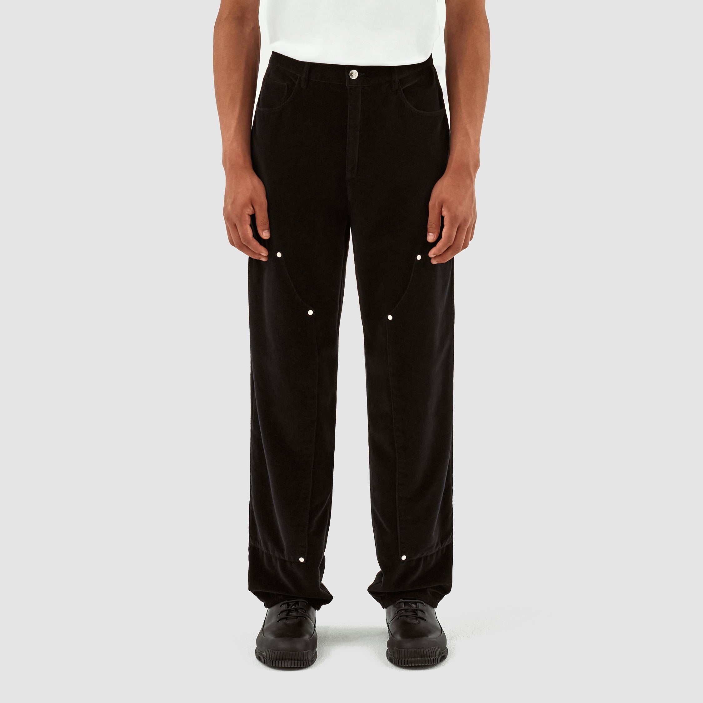 Pantalon en velours Porter - Noir