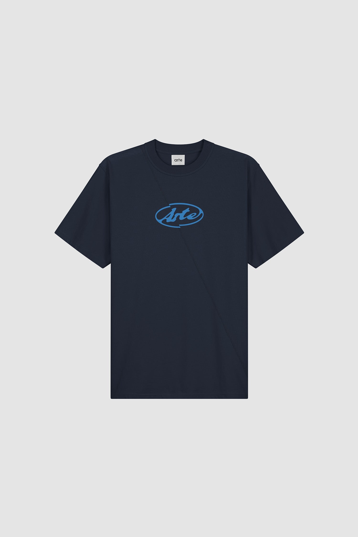 T-shirt avec logo cercle - Bleu marine