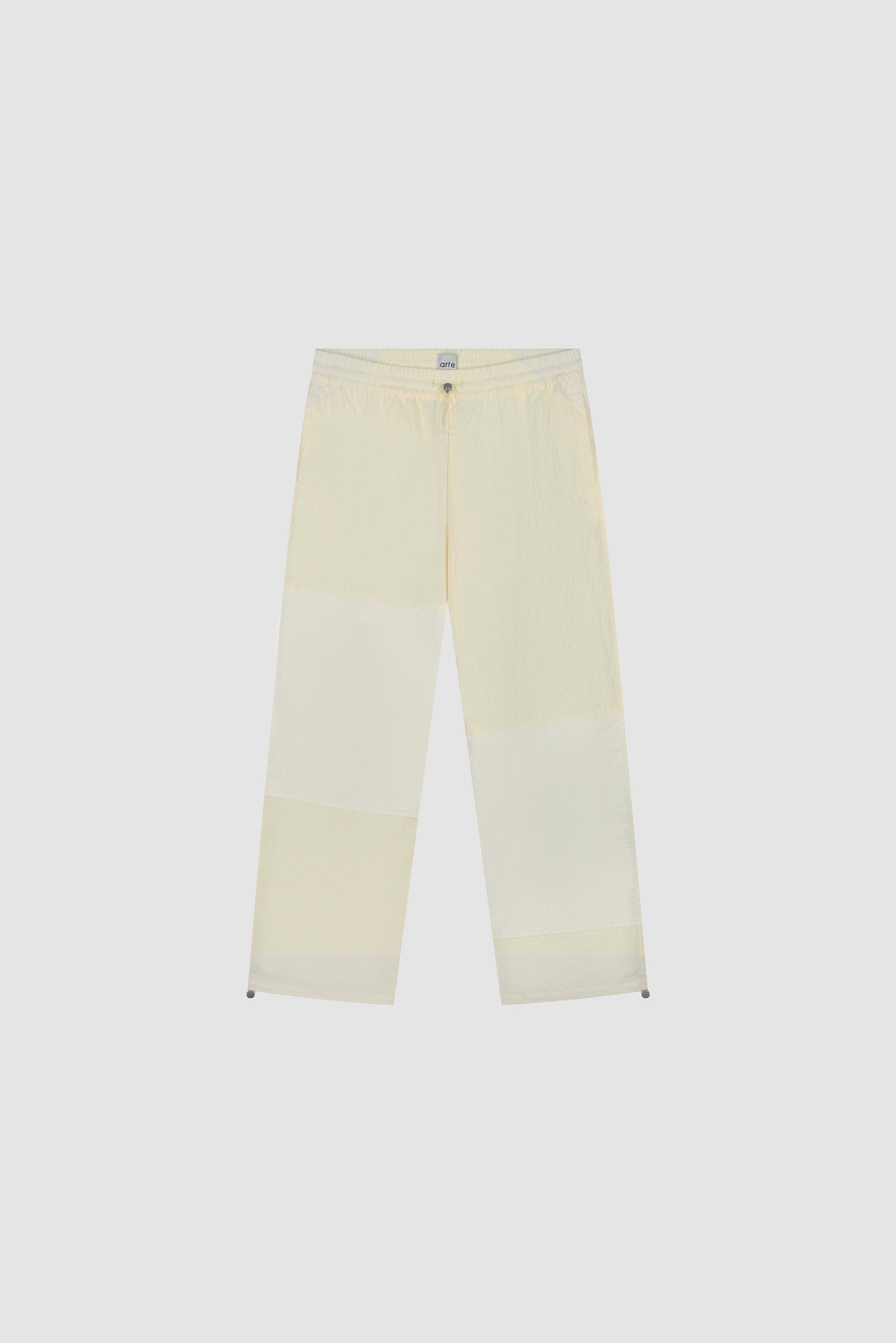 Pantalon de survêtement carré - Crème