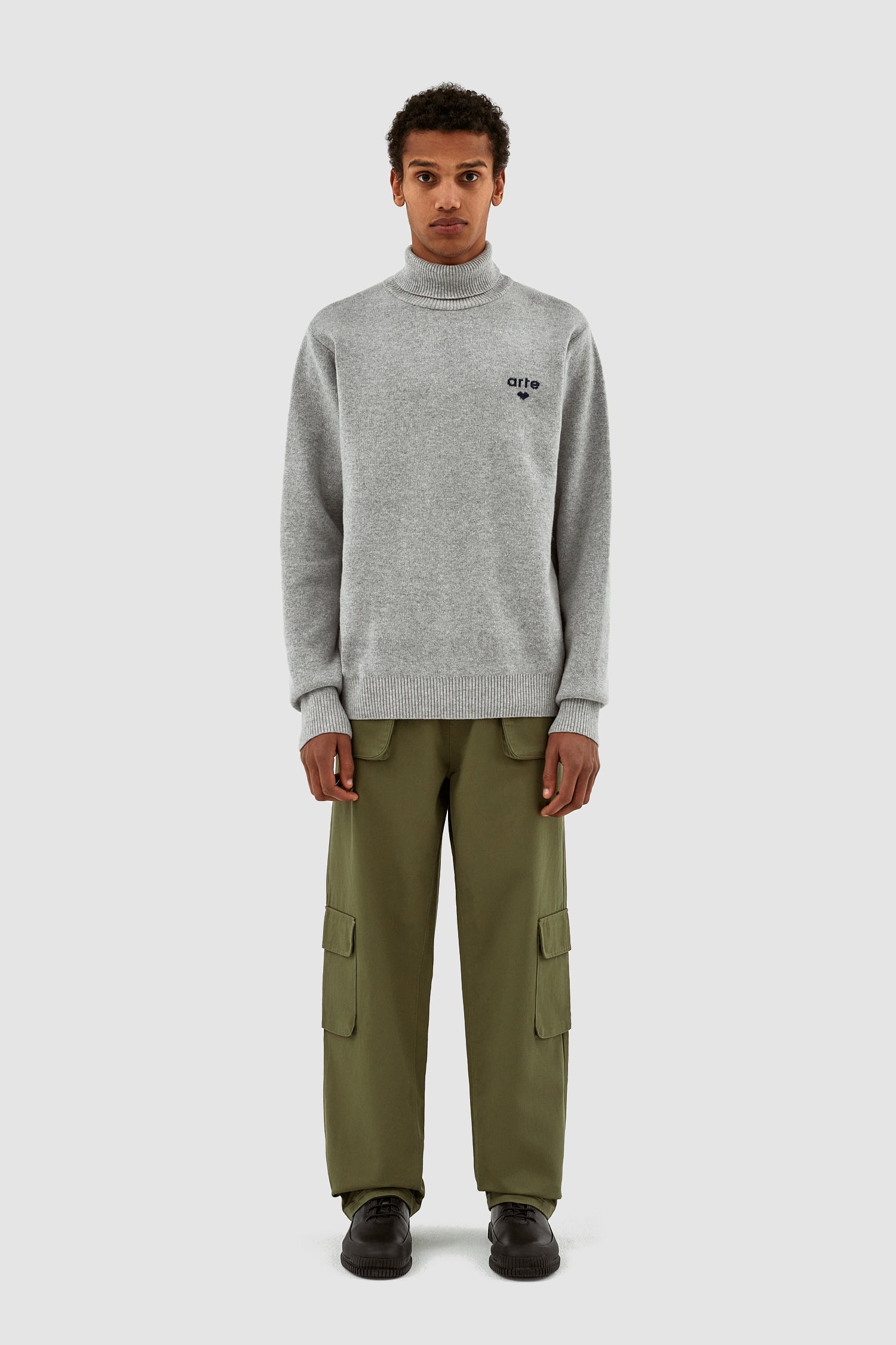 Pull à logo Kole - Gris