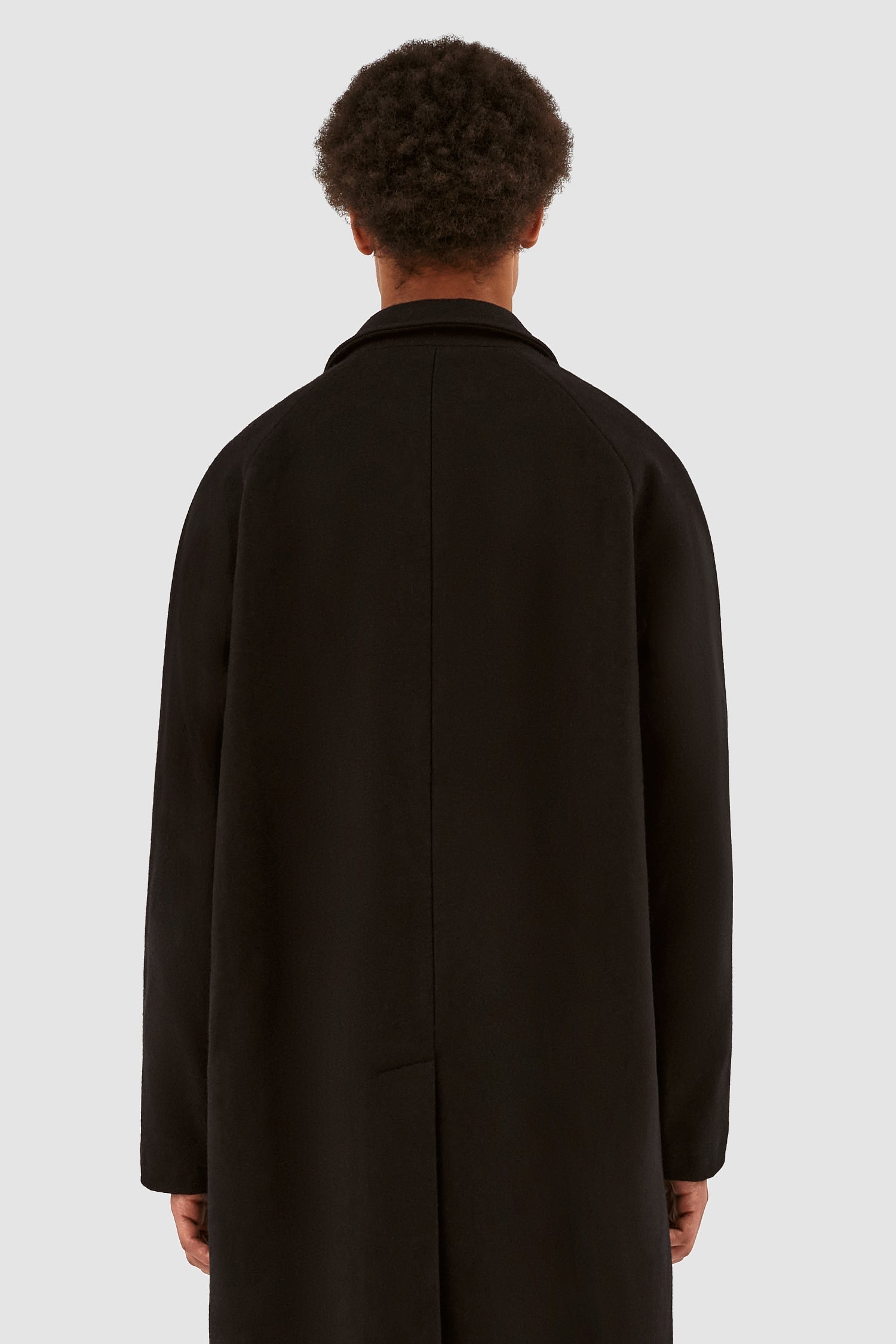Manteau en laine Jesse - Noir