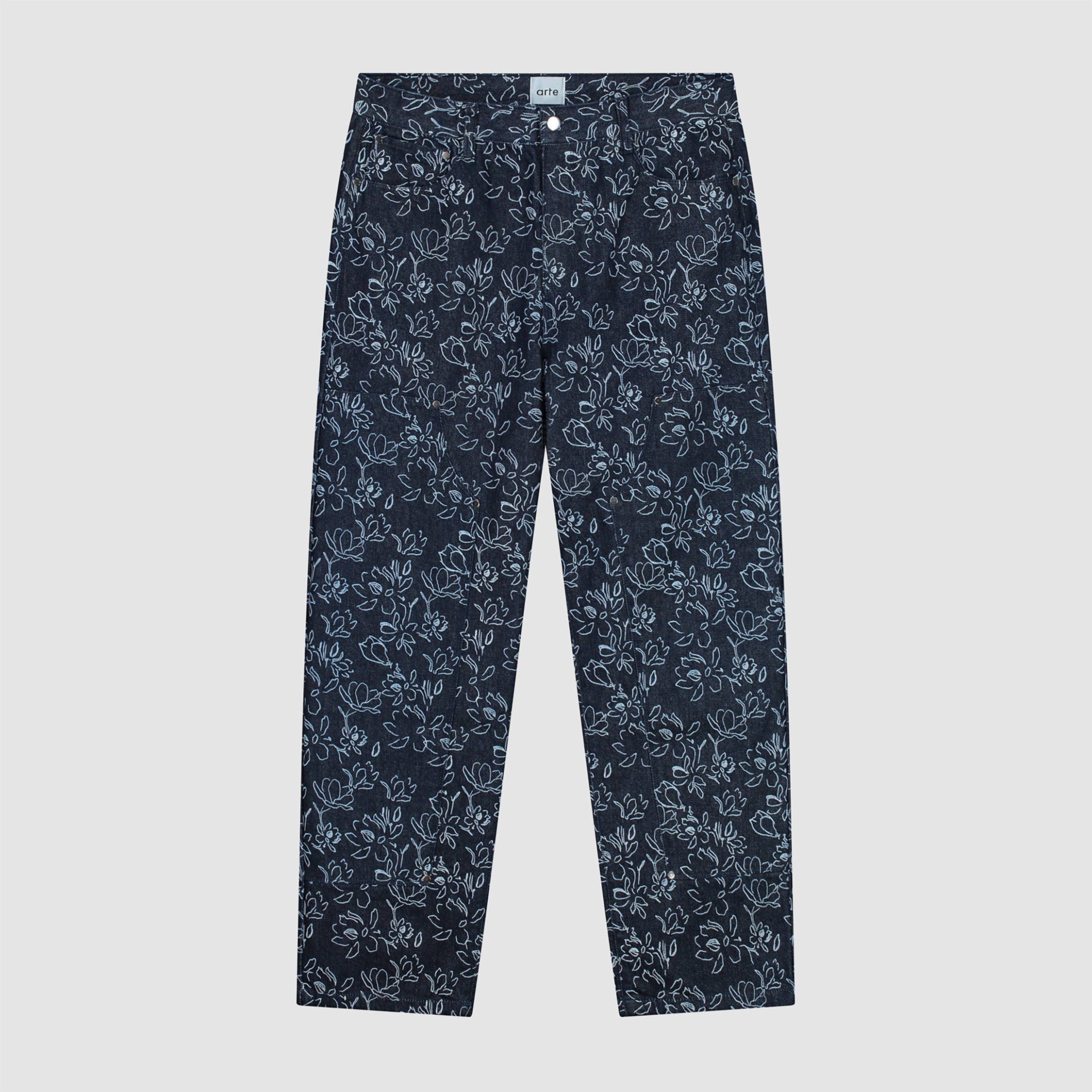 Pantalon Jonas Flowers - Marine
