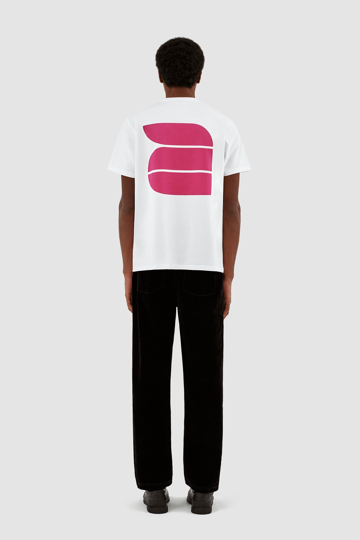 T-shirt Tommy Back A - Blanc