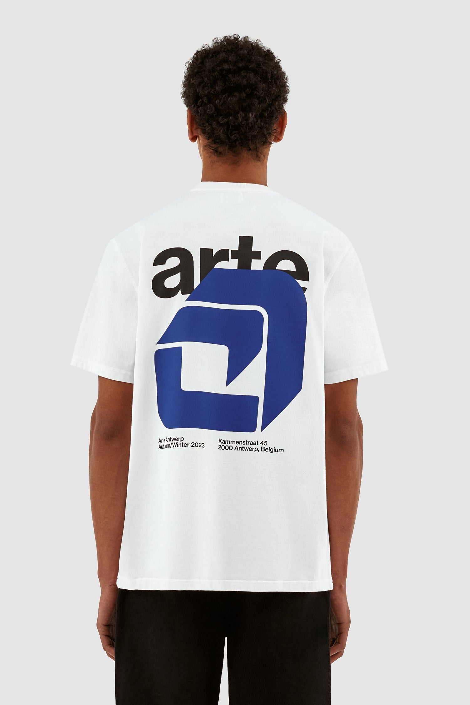 Tommy Back Logo T-shirt - Blanc