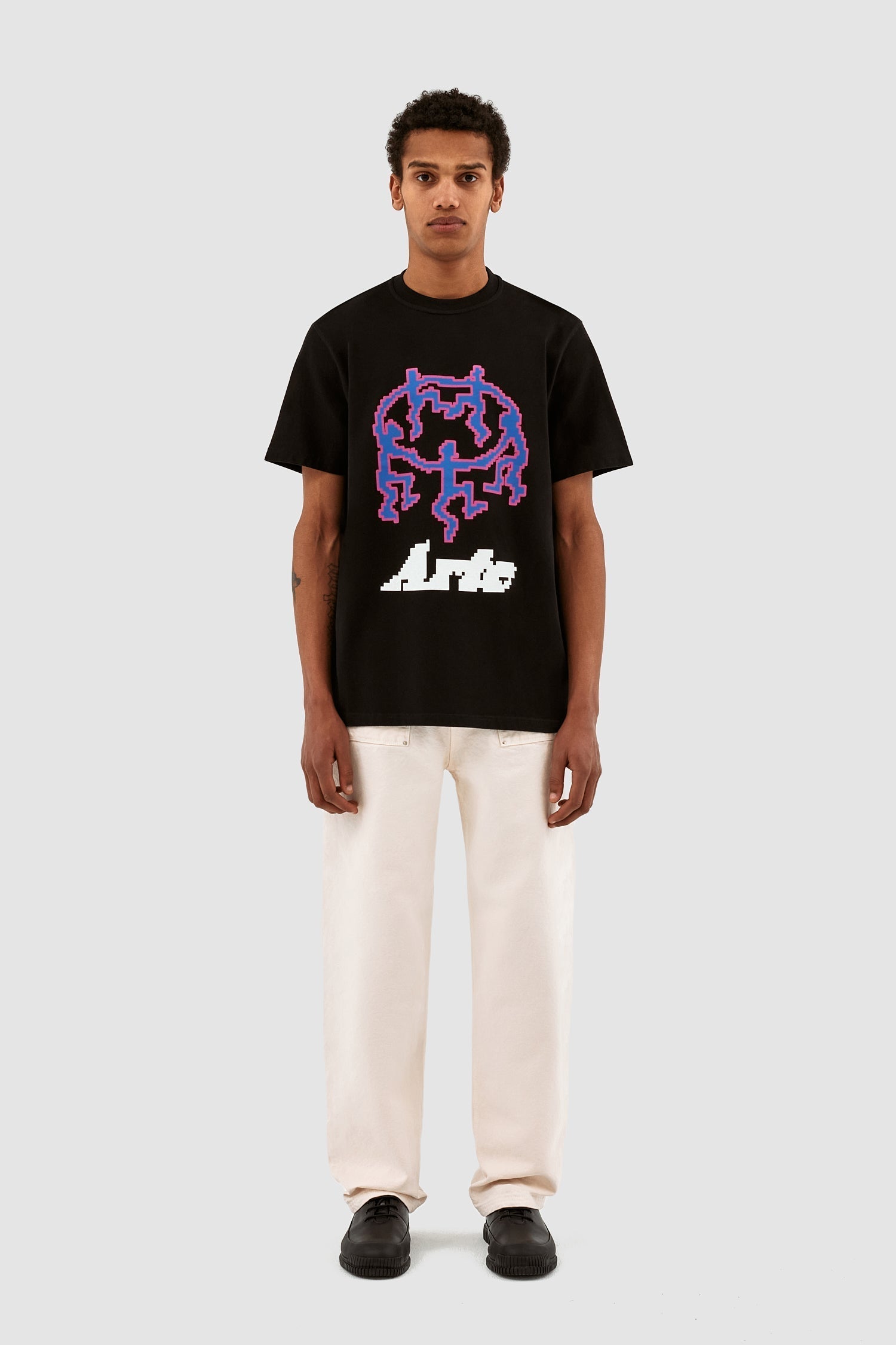 T-shirt Tommy Pixel Dancers - Noir