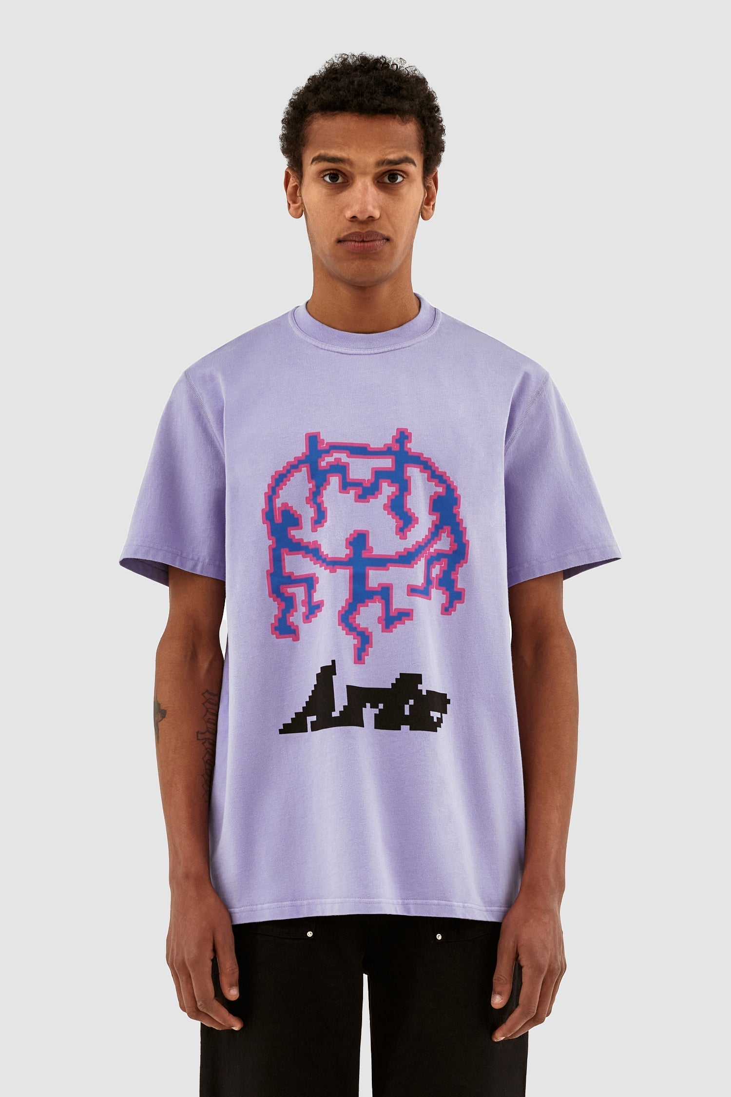 T-shirt Tommy Pixel Dancers - Violet