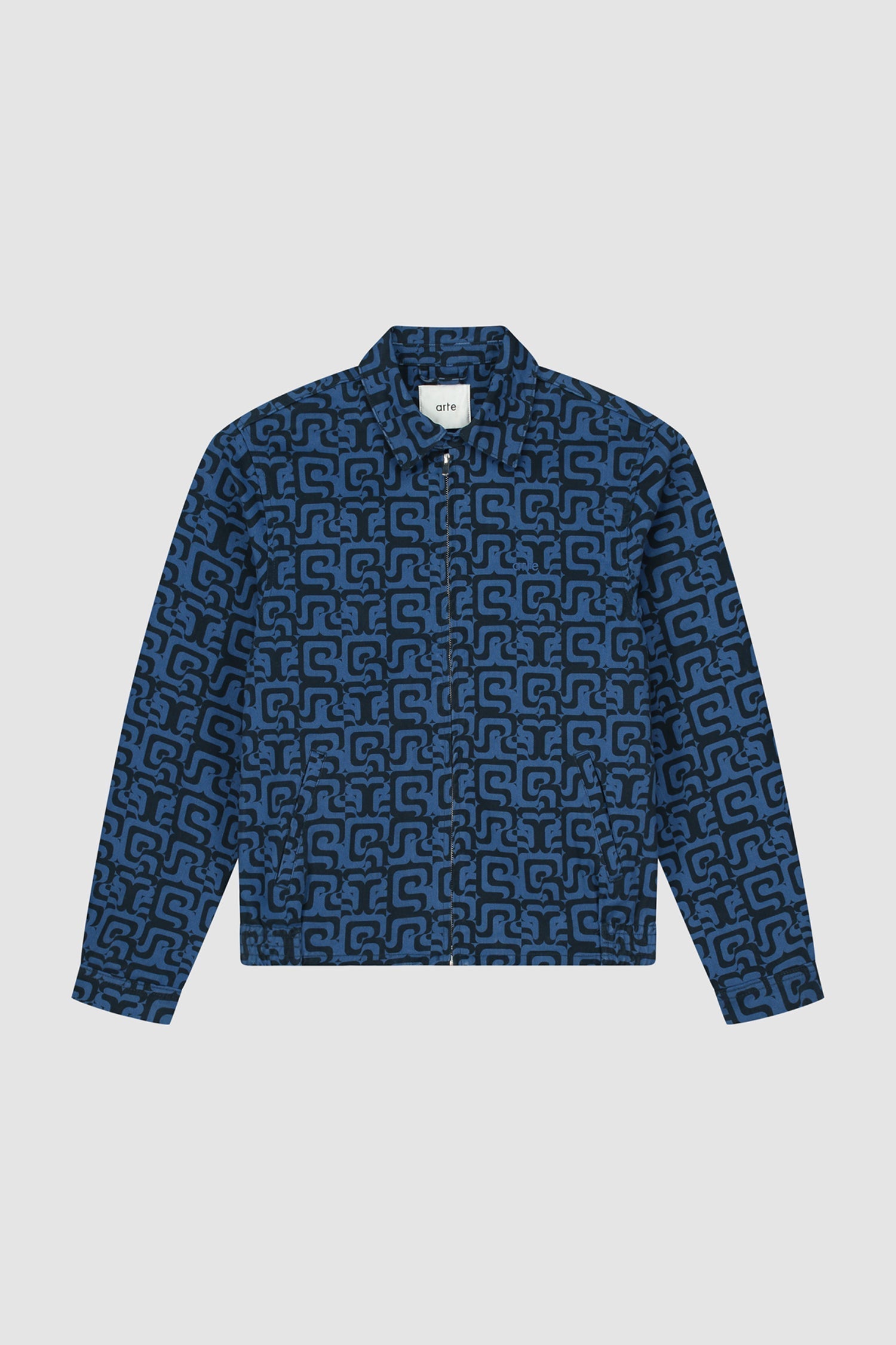 Veste Jones Allover - Marine/Bleu