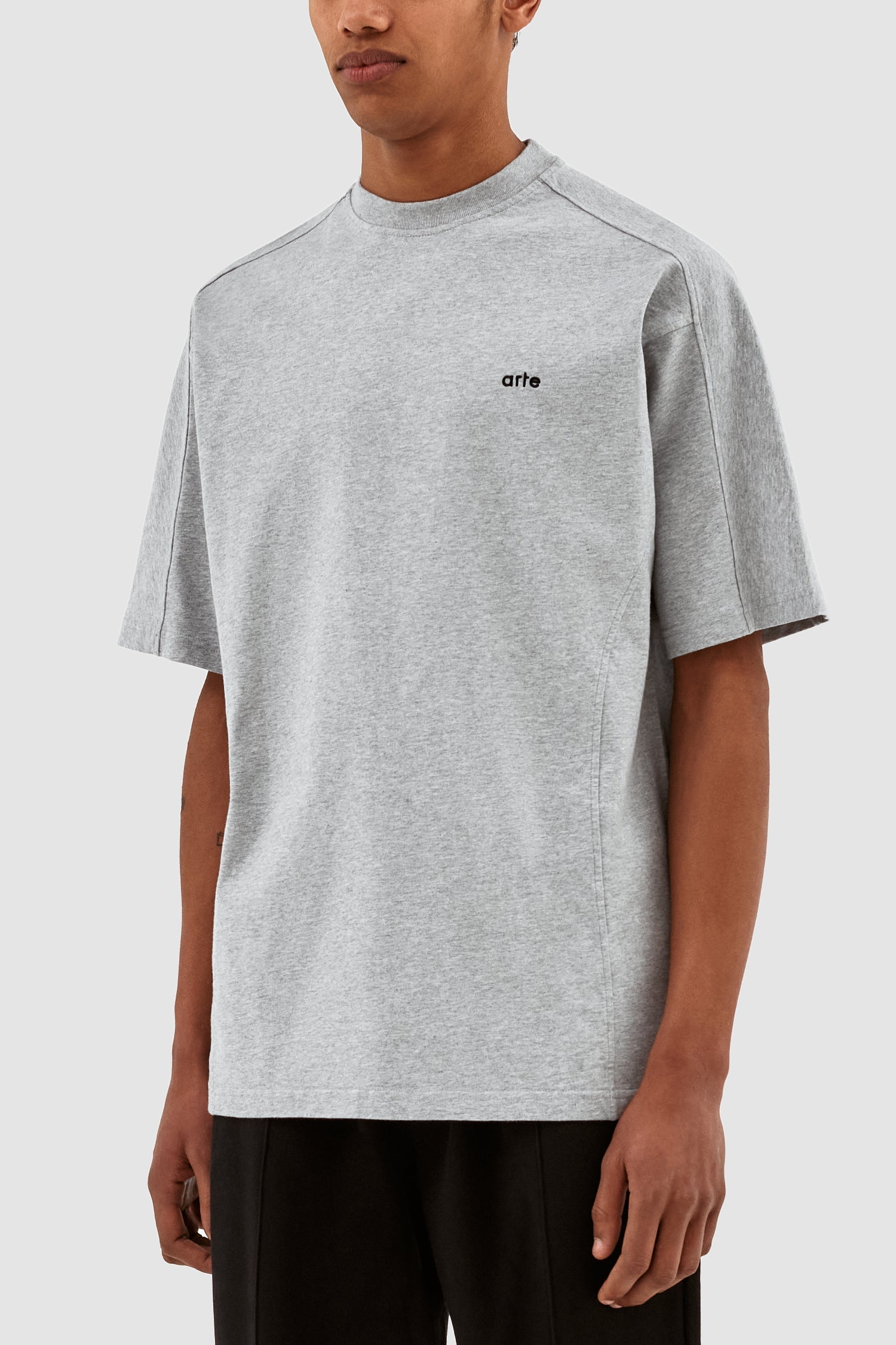 T-shirt Theo S Cuts - Gris
