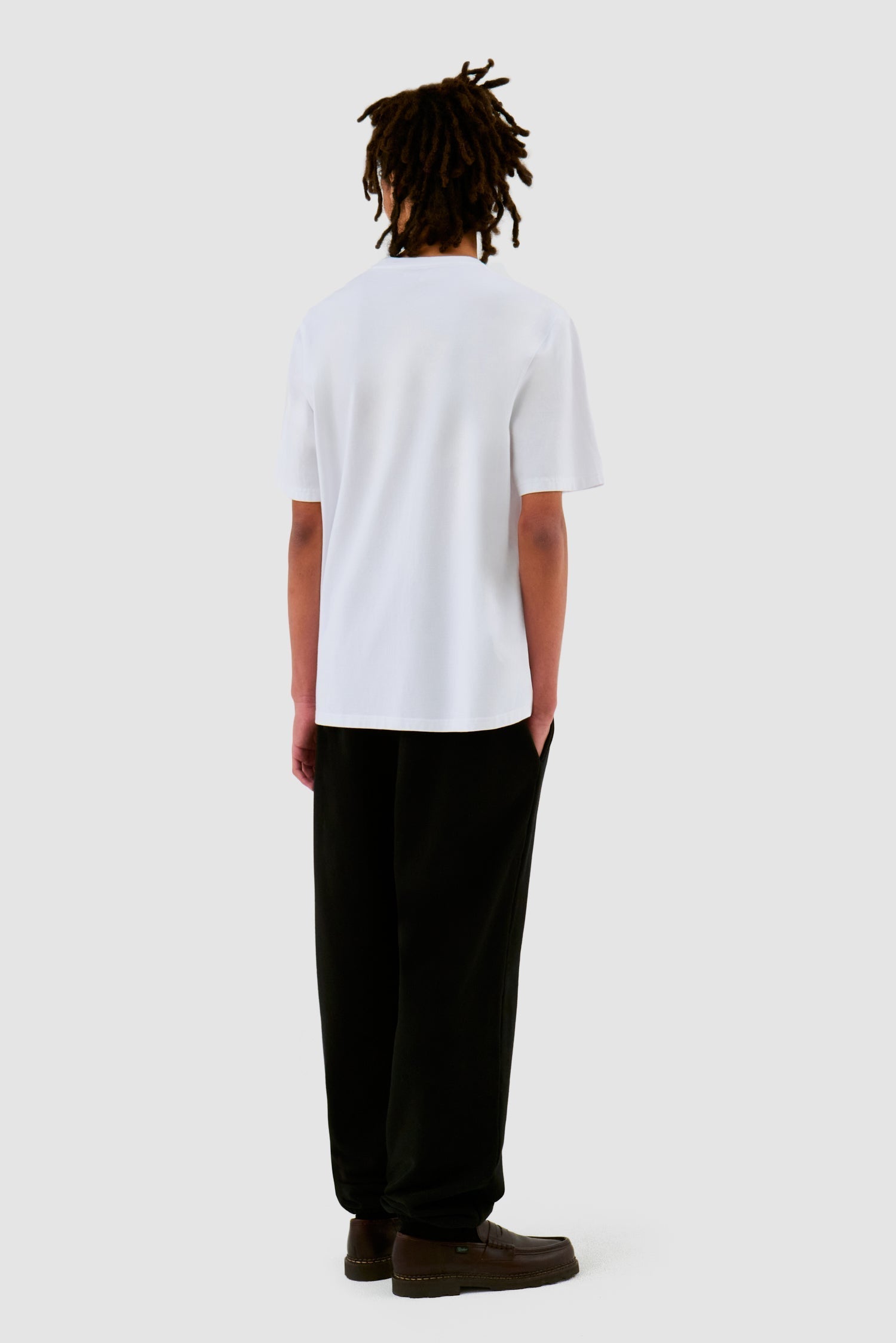 T-shirt avec logo en forme de cœur - blanc